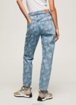 Women Denim Pepe Jeans Violet High Waisted Relaxed Fit Jeans 60J4077 - Image 4