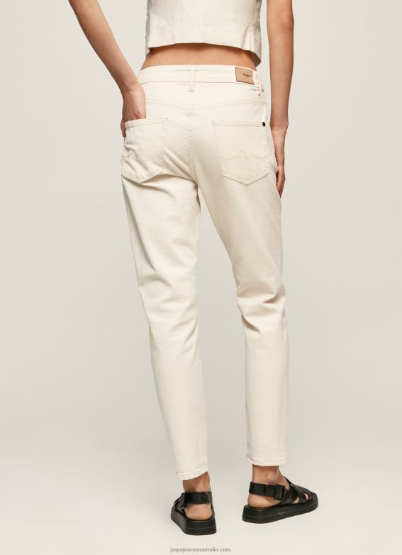 Women Denim Pepe Jeans Violet Mom Carrot Fit High Waist Jeans 60J4093 - Image 4