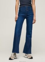 Women Denim Pepe Jeans Willa Flared Fit High Waisted Jeans 60J4062 - Image 2