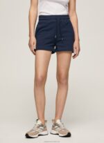 Women Dulwich Pepe Jeans Adjustable Waist Cotton Shorts 60J40517 - Image 2
