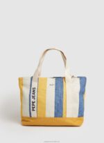 Women Dulwich Pepe Jeans Cotton Handbag 60J40737 - Image 4