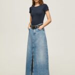 Women Dulwich Pepe Jeans Cotton T-Shirt With Logo 60J40417