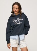 Women Dulwich Pepe Jeans Embroidered Logo Cotton Jumper 60J40268