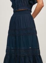 Women Dulwich Pepe Jeans Laced Skirt 60J40535 - Image 3