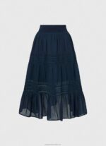 Women Dulwich Pepe Jeans Laced Skirt 60J40535 - Image 5