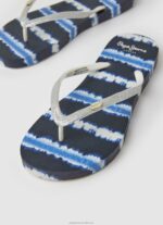 Women Dulwich Pepe Jeans Rake Breeze Beach Flip Flops 60J40700 - Image 3