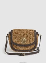 Women Dulwich Pepe Jeans Woven Straw Basket Bag 60J40743 - Image 4