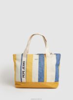 Women Dulwich Pepe Jeans Zig Zag Fabric Crossbody Bag 60J40738 - Image 5