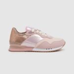 Women Factory Pink Pepe Jeans London Troy Combined Sneakers 60J40589