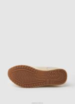 Women Gold Pepe Jeans Albal London Running Sneakers 60J40609 - Image 5
