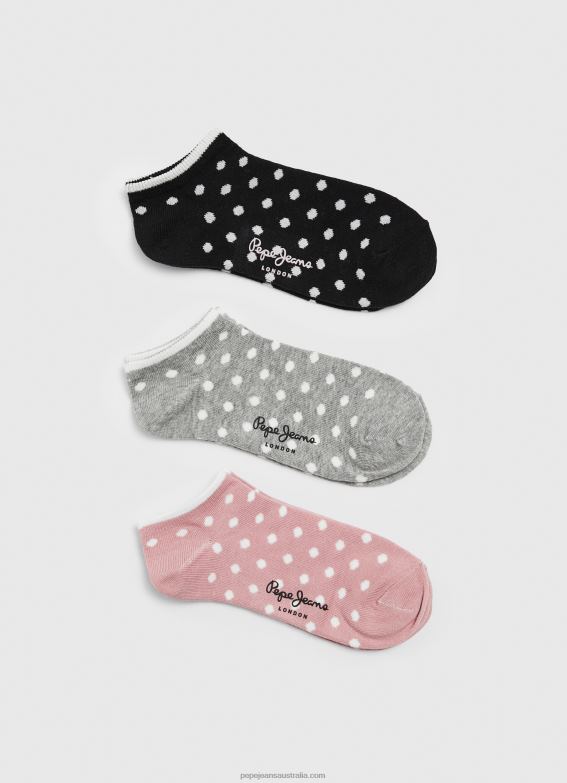Women Grey Marl Pepe Jeans Classic Panty With Printed Logo 60J40546 - Image 5