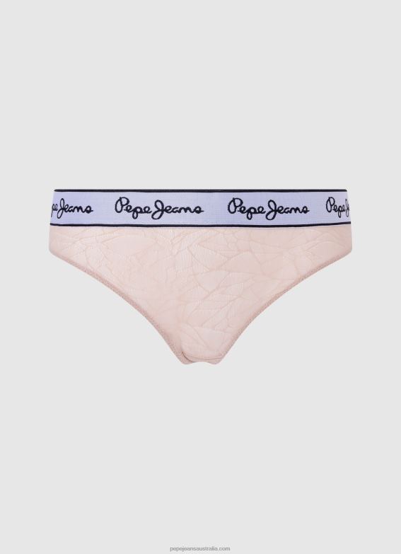 women_light_nude_pepe_jeans_mesh_thong_panties_60j40554.jpg Women Light Nude Pepe Jeans Mesh Thong Panties 60J40554 - Image 1