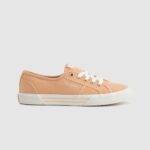Women Light Orange Pepe Jeans Brady Basic Sneakers 60J40630