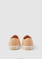 Women Light Orange Pepe Jeans Brady Basic Sneakers 60J40630 - Image 4