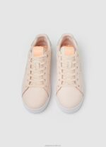 Women Light Pink Pepe Jeans Milton Soft Classic Sneakers 60J40625 - Image 2