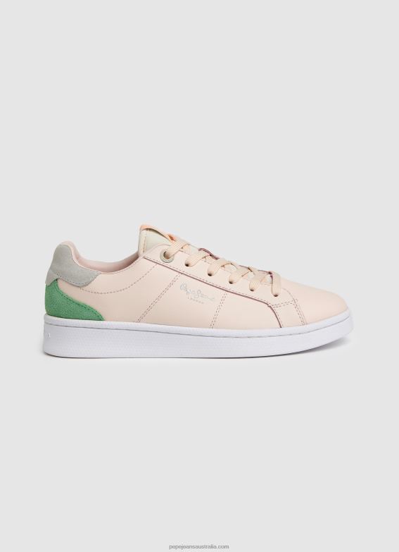 women_light_pink_pepe_jeans_milton_soft_classic_sneakers_60j40625.jpg Women Light Pink Pepe Jeans Milton Soft Classic Sneakers 60J40625 - Image 1