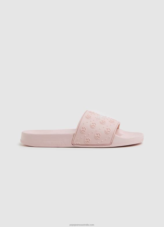 women_light_pink_pepe_jeans_slider_plain_beach_flip_flops_60j40689.jpg Women Light Pink Pepe Jeans Slider Plain Beach Flip Flops 60J40689 - Image 1