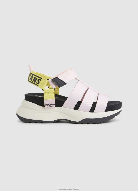 women_light_pink_pepe_jeans_venus_point_trek_sandals_60j40685.jpg Women Light Pink Pepe Jeans Venus Point Trek Sandals 60J40685 - Image 1
