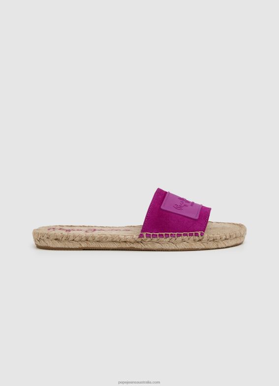 women_light_plum_pepe_jeans_siva_berry_leather_sandals_60j40680.jpg Women Light Plum Pepe Jeans Siva Berry Leather Sandals 60J40680 - Image 1