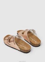 Women Maple Sugar Pepe Jeans Oban Claic Anatomical Sandals 60J40675 - Image 4