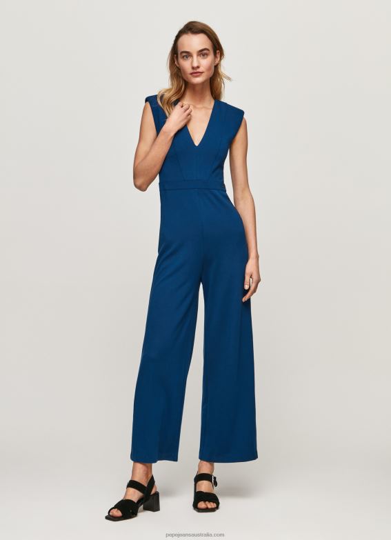 women_midnight_pepe_jeans_melody_sleeveless_jumpsuit_60j40208.jpg Women Midnight Pepe Jeans Melody Sleeveless Jumpsuit 60J40208 - Image 1