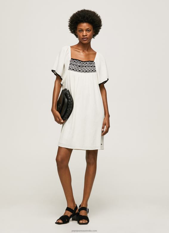 women_mousse_pepe_jeans_bambula_cotton_dress_60j40188.jpg Women Mousse Pepe Jeans Bambula Cotton Dress 60J40188 - Image 1