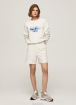 Women Mousse Pepe Jeans Cropped Cotton Jumper 60J40287 - Image 2