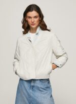 Women Mousse Pepe Jeans Diamond Quilted Jacket 60J40120 - Image 2