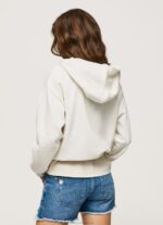 Women Mousse Pepe Jeans Embroidered Logo Cotton Jumper 60J40269 - Image 4