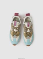 Women Mousse Pepe Jeans Lucky Print Combined Sneakers 60J40578 - Image 2