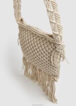 Women Mousse Pepe Jeans Macrame Crossbody Bag 60J40709 - Image 2