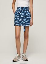 Women Multi Pepe Jeans Camouflage Print Mini Skirt 60J40500 - Image 2