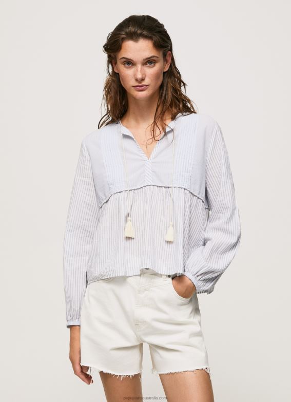 women_multi_pepe_jeans_cotton_voile_tunic_60j40349.jpg Women Multi Pepe Jeans Cotton Voile Tunic 60J40349 - Image 1