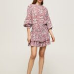 Women Multi Pepe Jeans Floral Print Skirt 60J40503