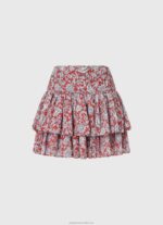 Women Multi Pepe Jeans Floral Print Skirt 60J40503 - Image 5