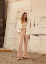 Women Multi Pepe Jeans Floral Print Straight Trousers 60J40314