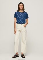 Women Multi Pepe Jeans Floral Print T-Shirt 60J40444 - Image 2