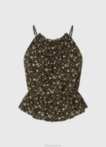 Women Multi Pepe Jeans Floral Print Tank Top 60J40366 - Image 5