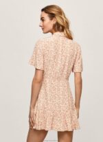 Women Multi Pepe Jeans Floral Wrapped Dress 60J40213 - Image 4