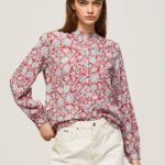 Women Multi Pepe Jeans Flower Print Blouse 60J40373