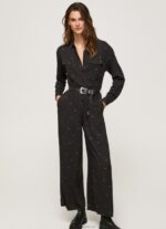 Women Multi Pepe Jeans Long Paisley Dungarees 60J40156 - Image 2
