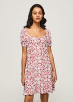 Women Multi Pepe Jeans Pavana Floral Print Dress 60J40167