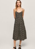 Women Multi Pepe Jeans Pey Floral Flowy Dress 60J40223 - Image 2