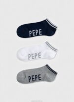 Women Multi Pepe Jeans Sandi 3-Pack Socks 60J40547 - Image 4