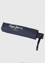 Women Navy Pepe Jeans Ned Folding Automatic Umbrella 60J40790 - Image 2