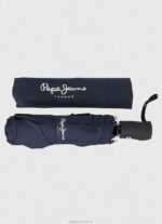 Women Navy Pepe Jeans Ned Folding Automatic Umbrella 60J40790 - Image 3