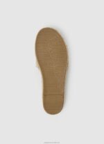Women Nude Pepe Jeans Siva Berry Leather Sandals 60J40681 - Image 5