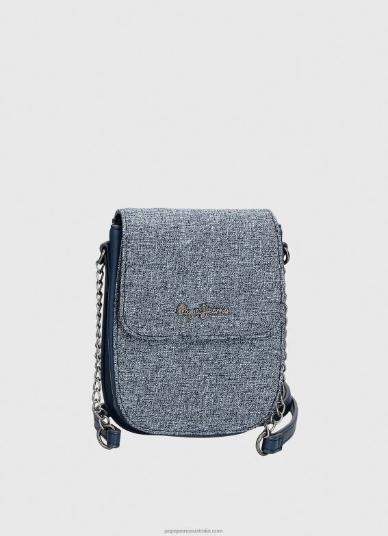women_ocean_pepe_jeans_marbled_mobile_bag_60j40726.jpg Women Ocean Pepe Jeans Marbled Mobile Bag 60J40726 - Image 1