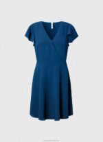 Women Ocean Pepe Jeans Patrizia Crossed Collar Dress 60J40197 - Image 5