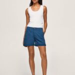 Women Ocean Pepe Jeans Regular Fit Chino Shorts 60J40523